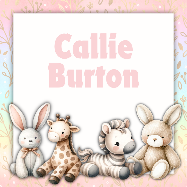 Callie Burton -Proud Parents: Ashton Taylor & John Burton