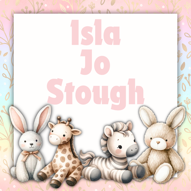 Isla Jo Stough -Proud Parents: Allie & Austin Stough