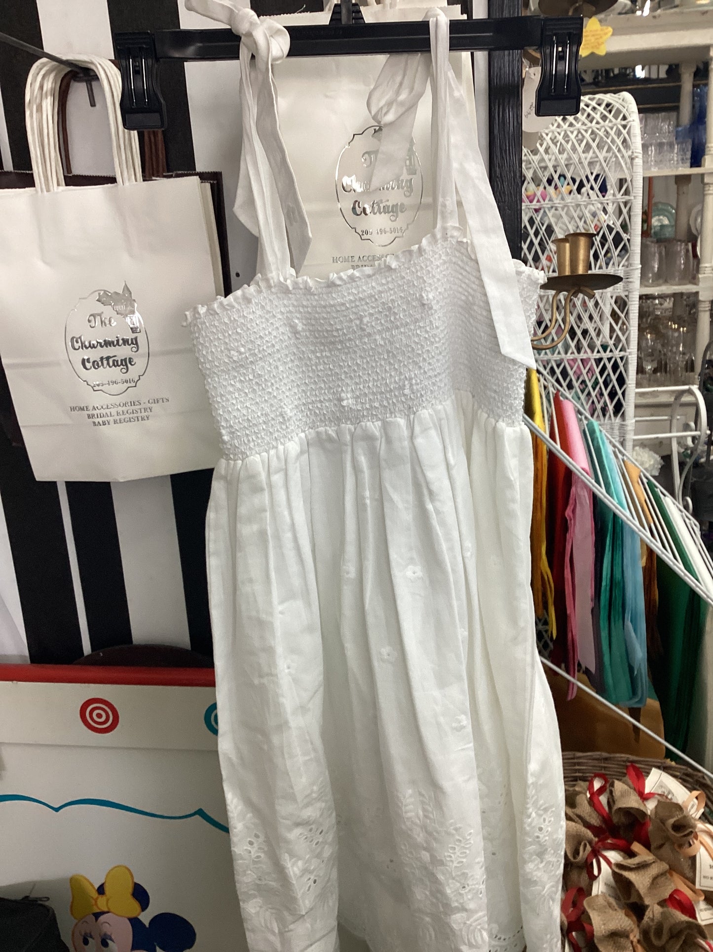 Size 6 White Dress