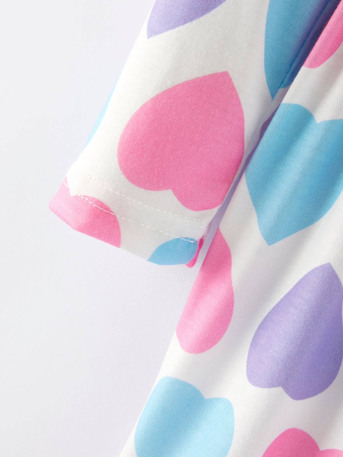 Girls Valentine's Day Print Dress