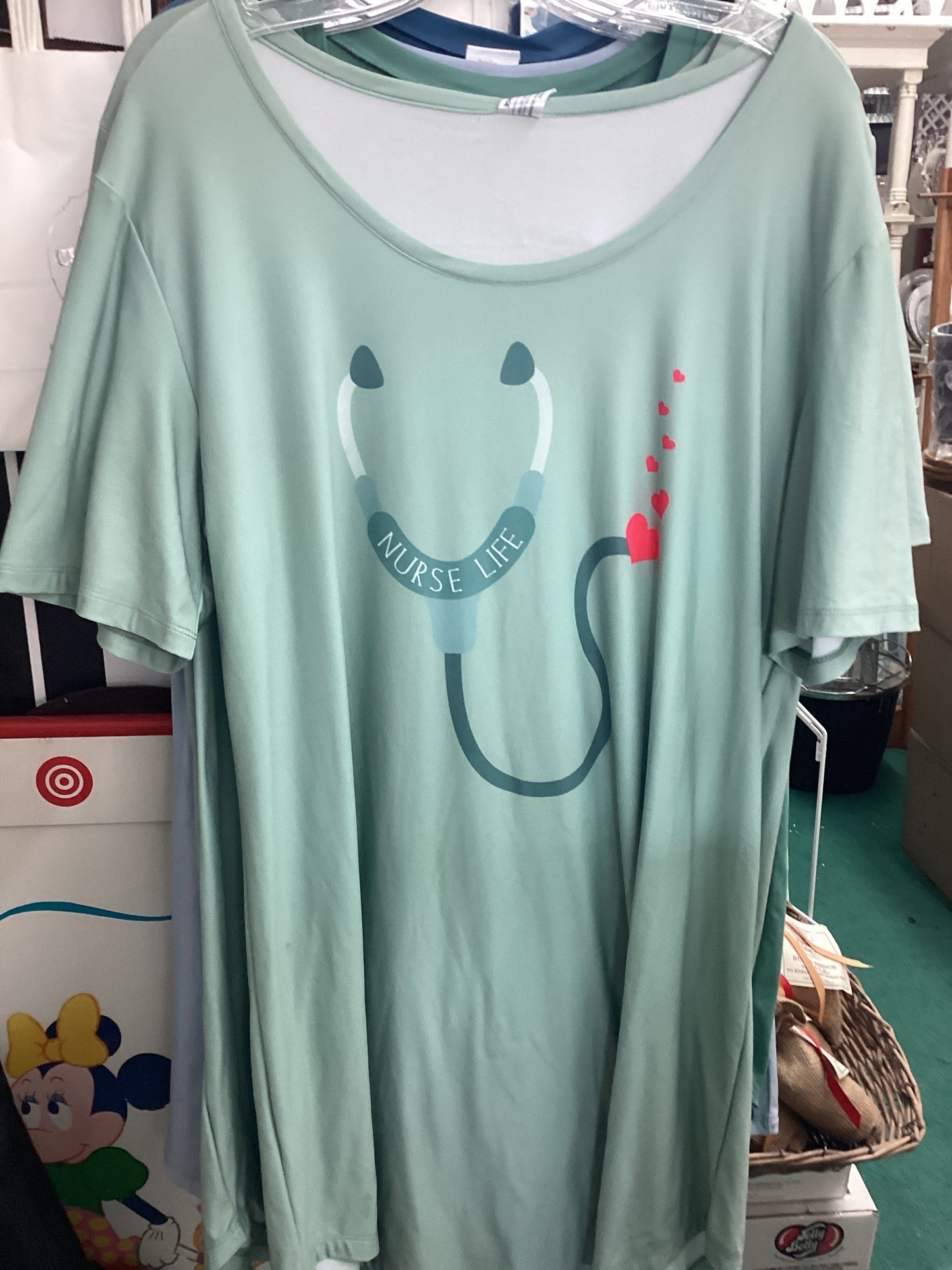 Nurse Life Night Gown XXL