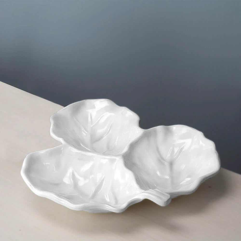 Beatriz Ball Lettuce Triple leaf dish