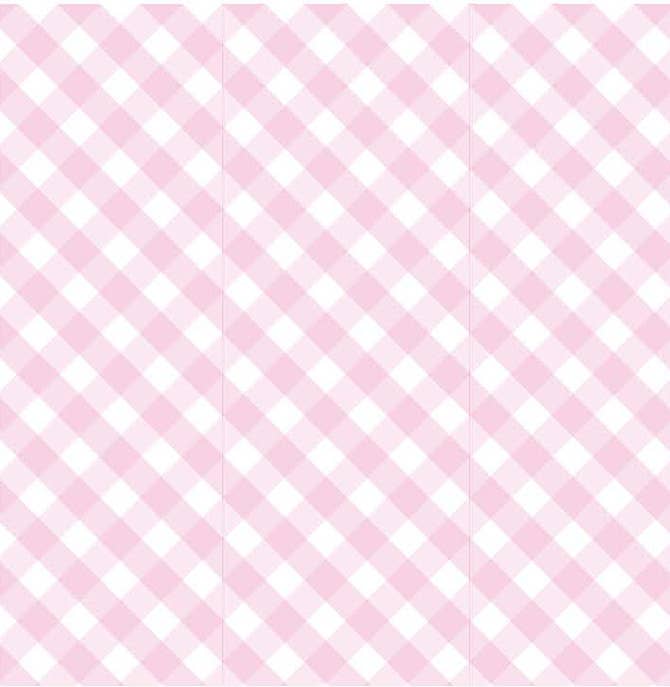 Gingham Scented Drawer Liner
