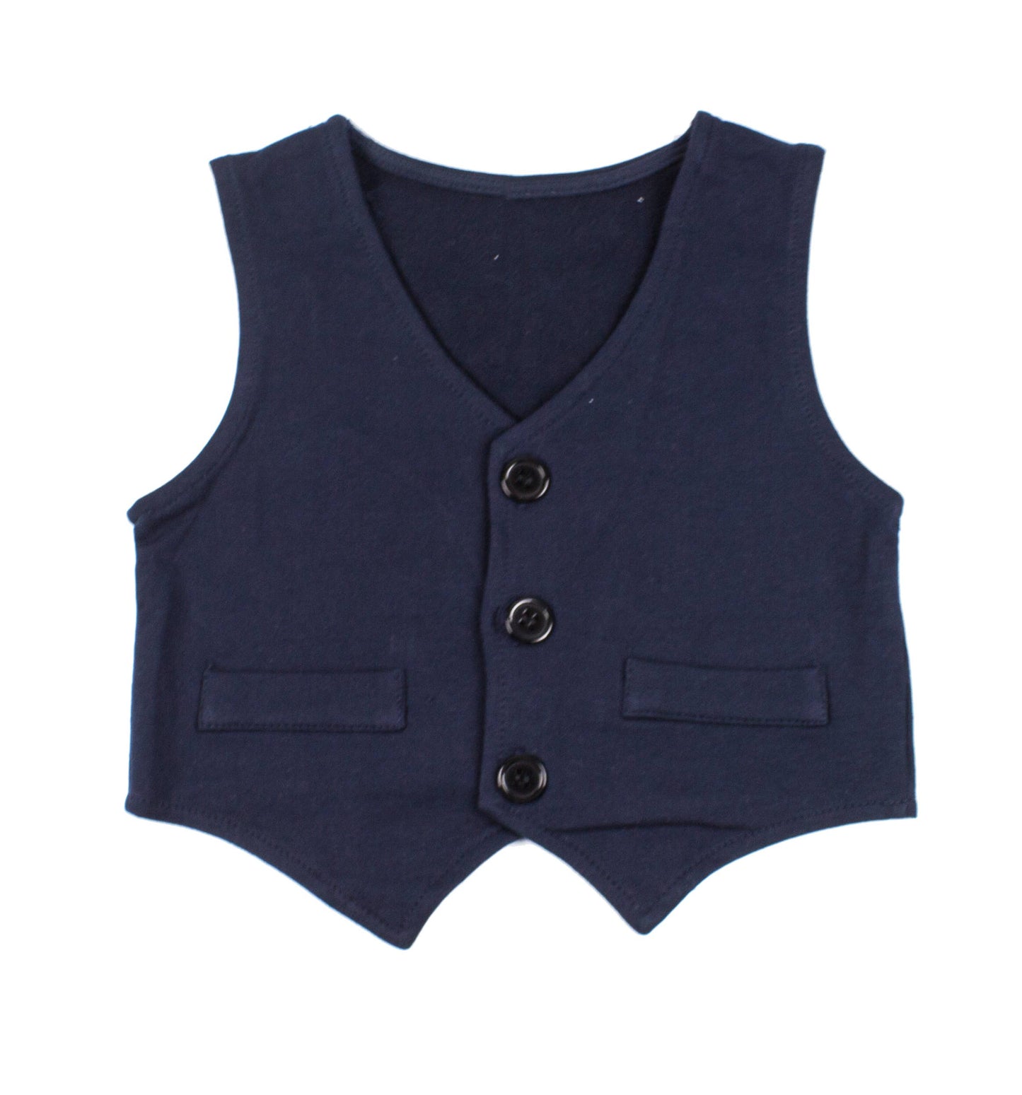 Baby Boy Blue Tuxedo 4pcs Formal Wear Outfit
