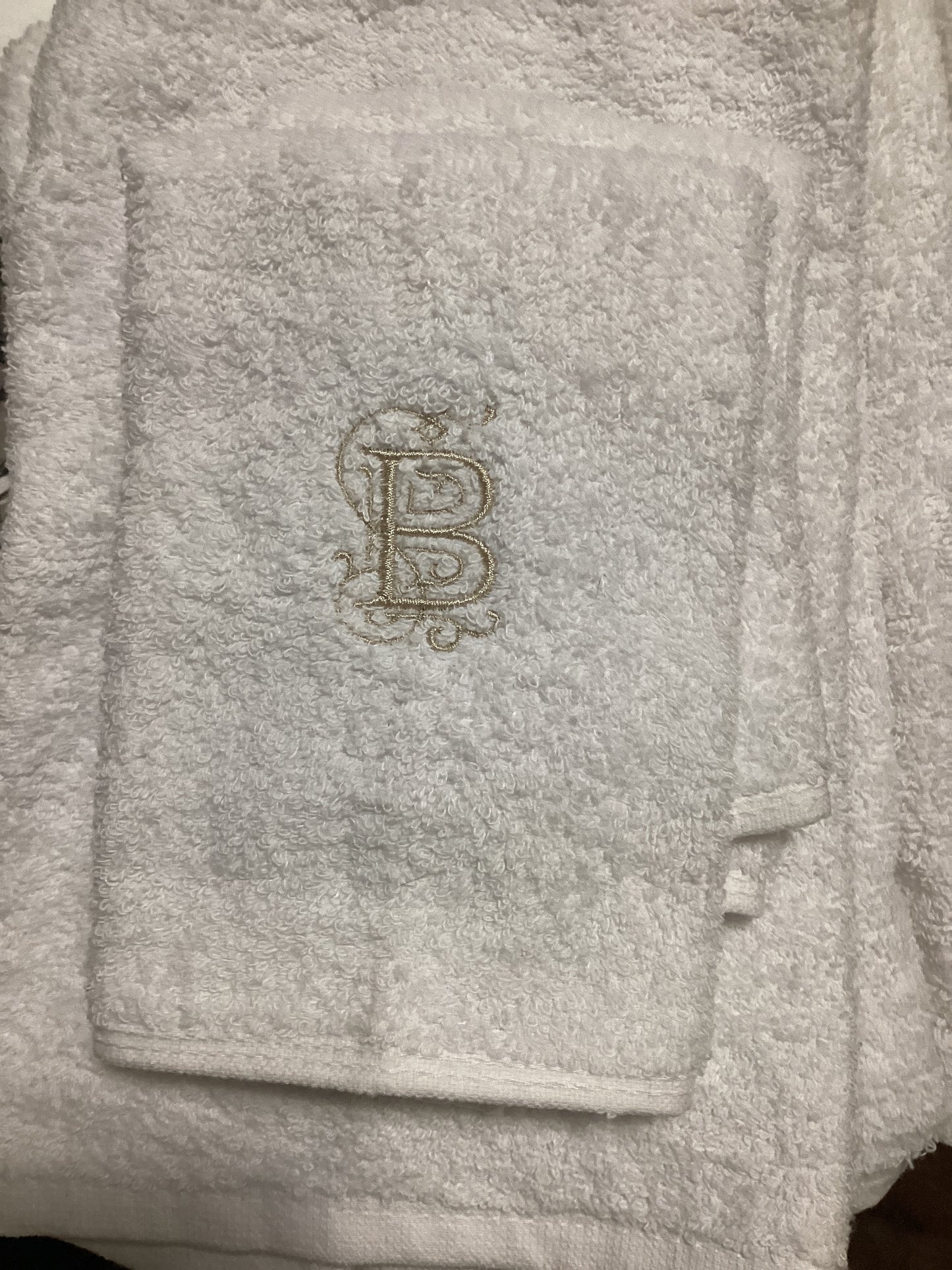 Monogram towels-Turner/Bryan