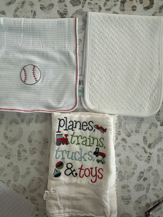 Bibs Burps & Bath Items-Abernathy Baby