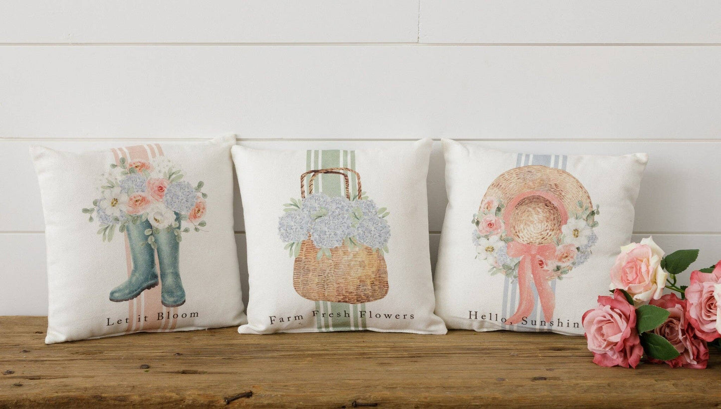 Mini Pillows - Spring Elements (Pk/03 Ast)