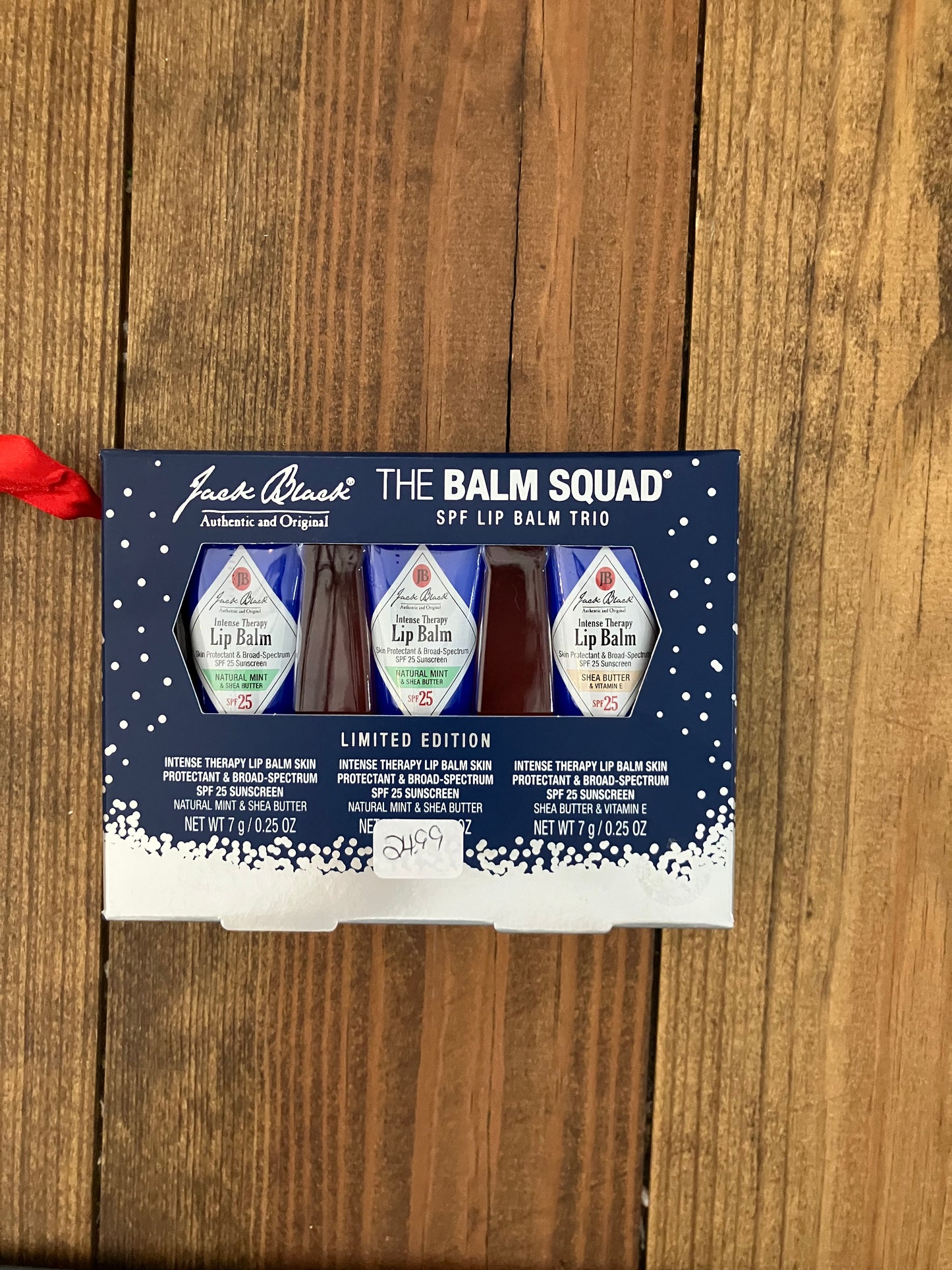 Jack Black The Balm Squad Lip Trio