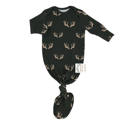 Hamner Hill Boys Antler Knotted Gown