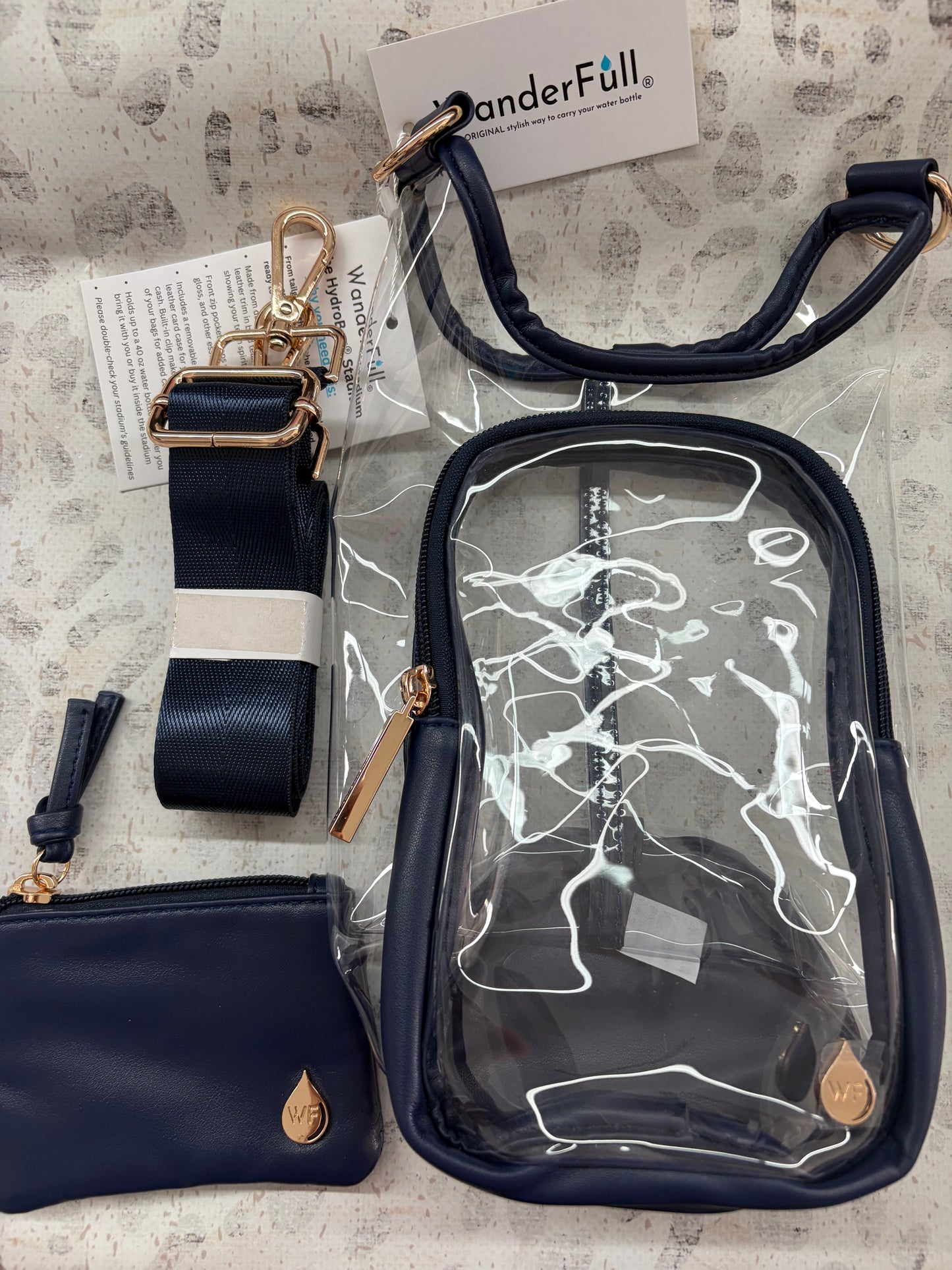 WanderFull Stadium Bag With RFID Wallet