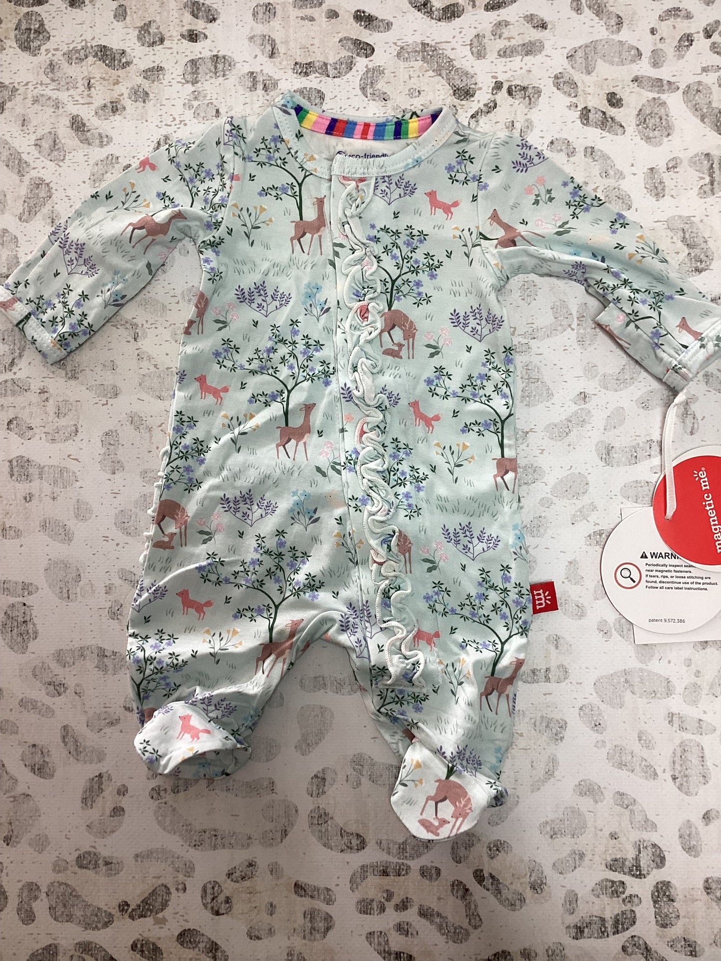 Magnetic Me Love You Dearly Footie