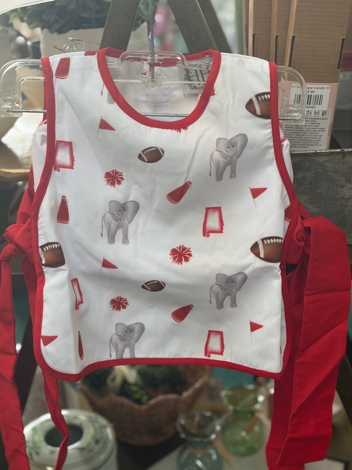 Hamner Hill Girls Elephant Tie Bloomer Set
