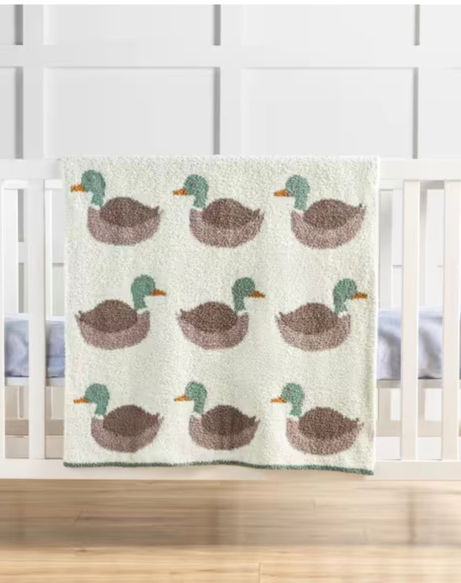 Mallard Chenille Blanket