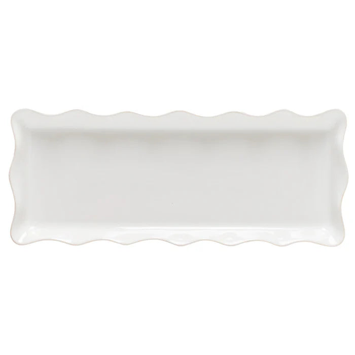Costa-Nova Cook & Host White Rectangular Tray