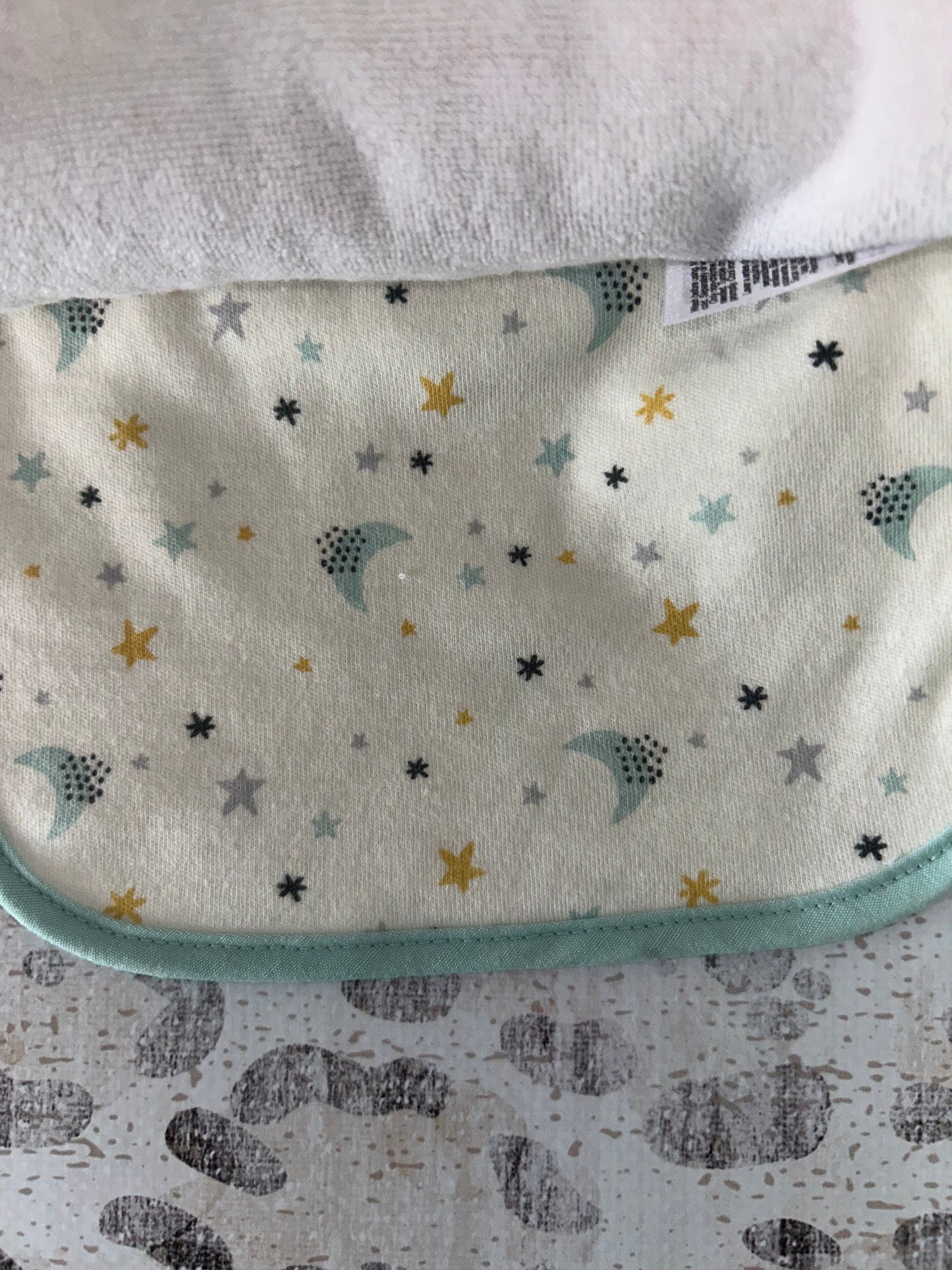 Baby Gear 5 Pack Sun, Moon, & Stars Bibs