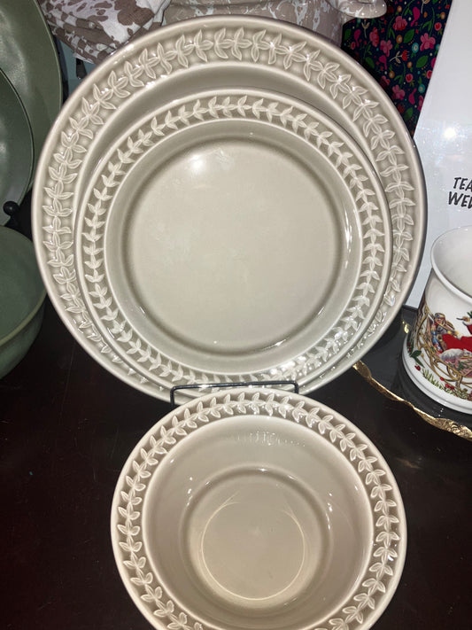 Taupe Botanic Dishes - McNees / Orr