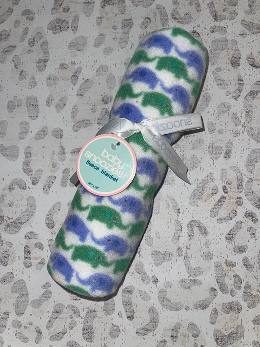 Baby Snoozies Elephant Fleece Blanket