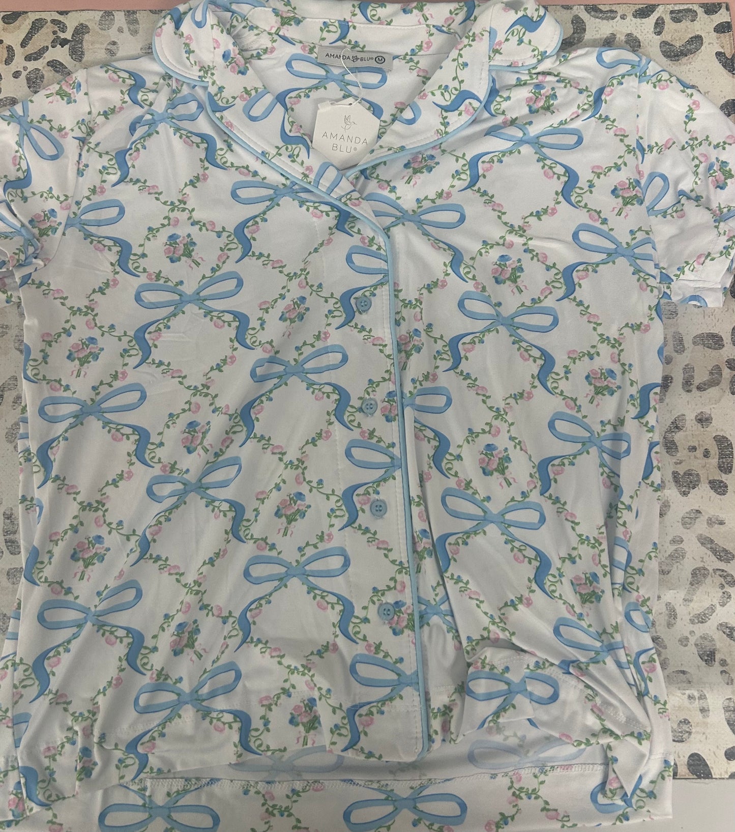 Amanda Blu Bows & Blossoms Pj's