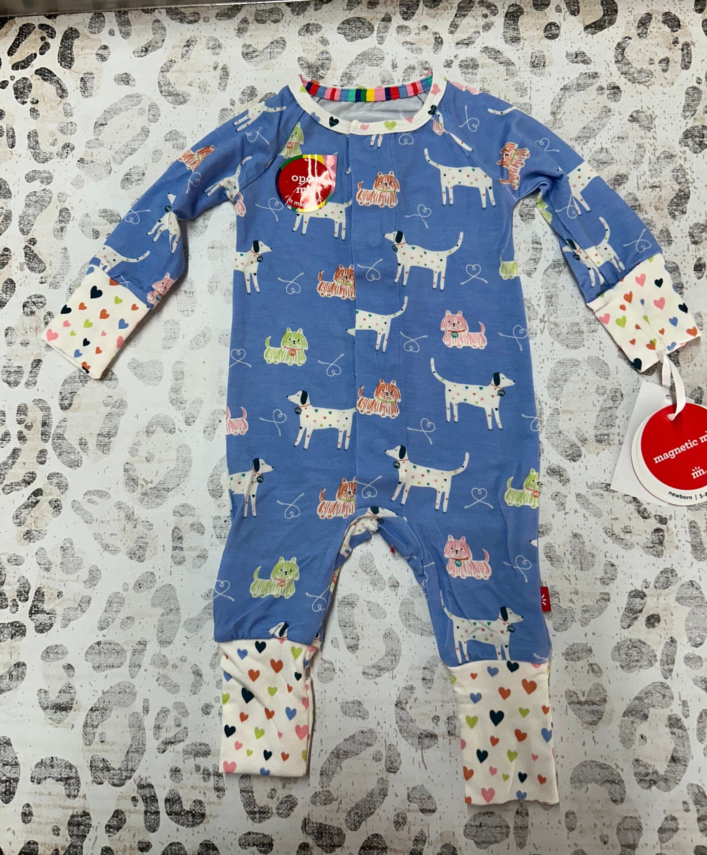 Magnetic Me Leash on Life convertible mitten cuff coverall