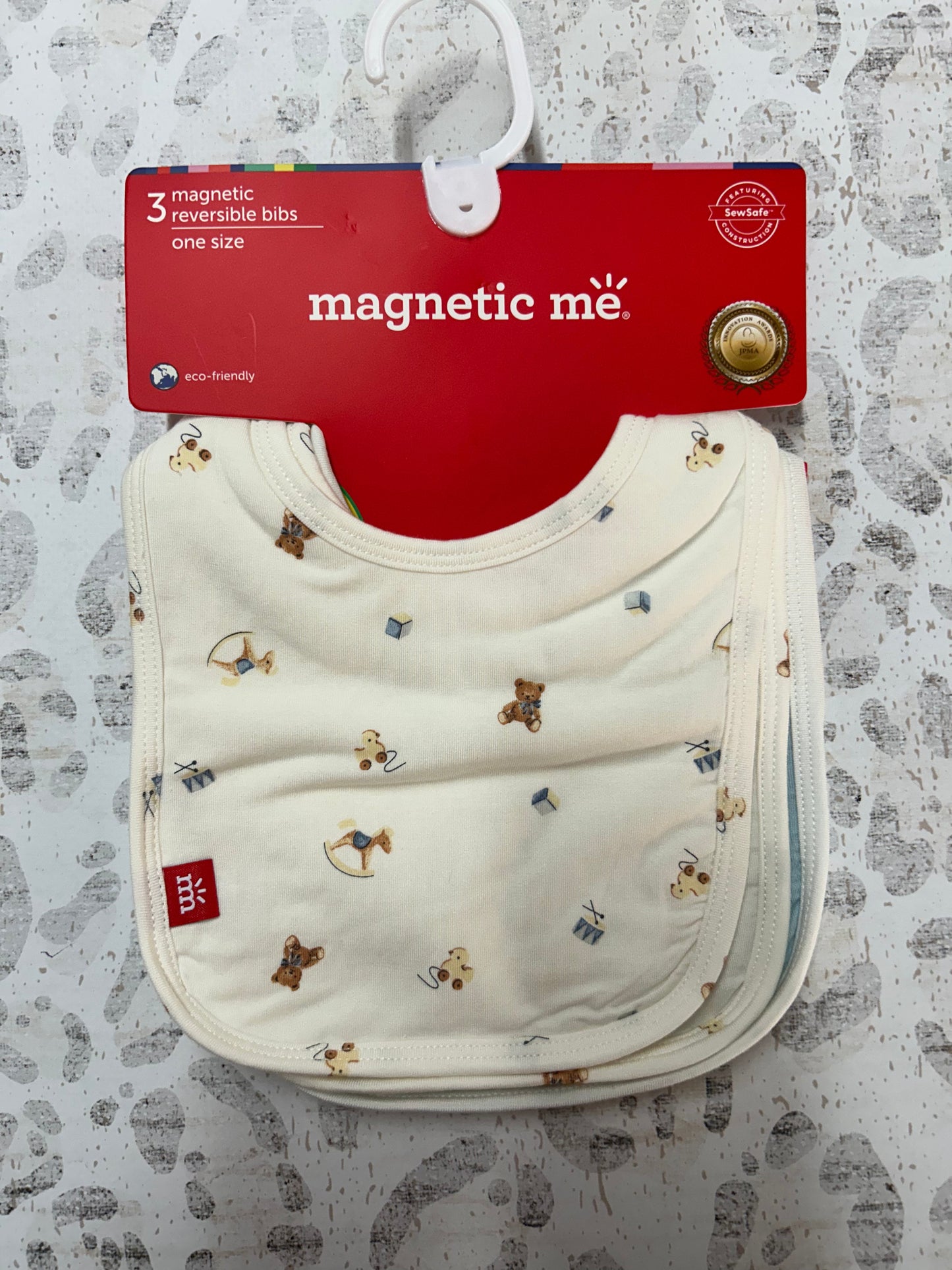 Magnetic Me Lullaby Lane 3 pack bibs