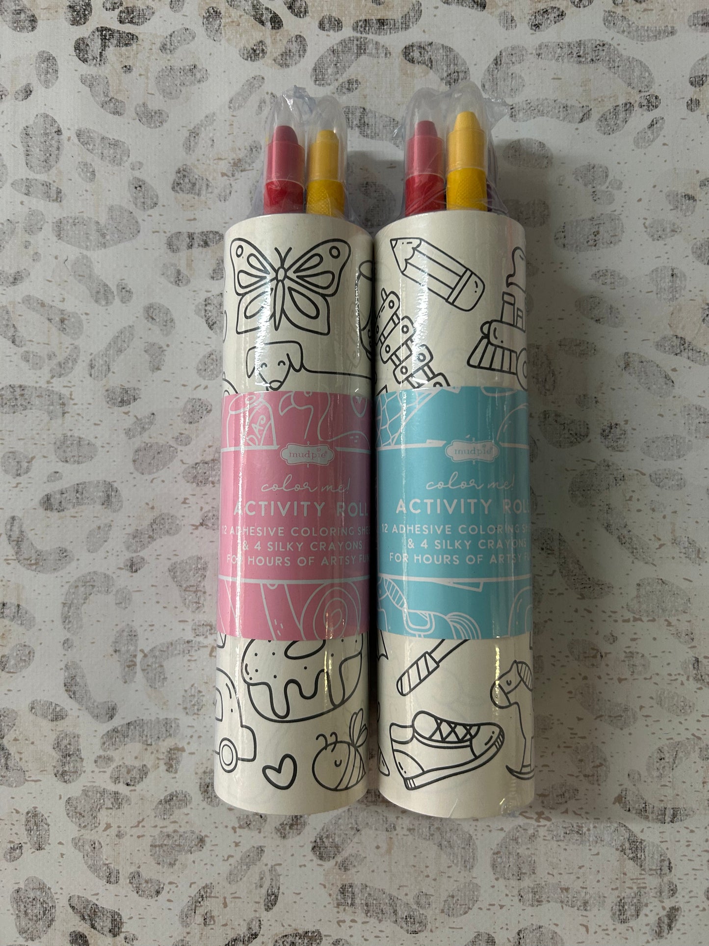 Mudpie coloring roll crayon set