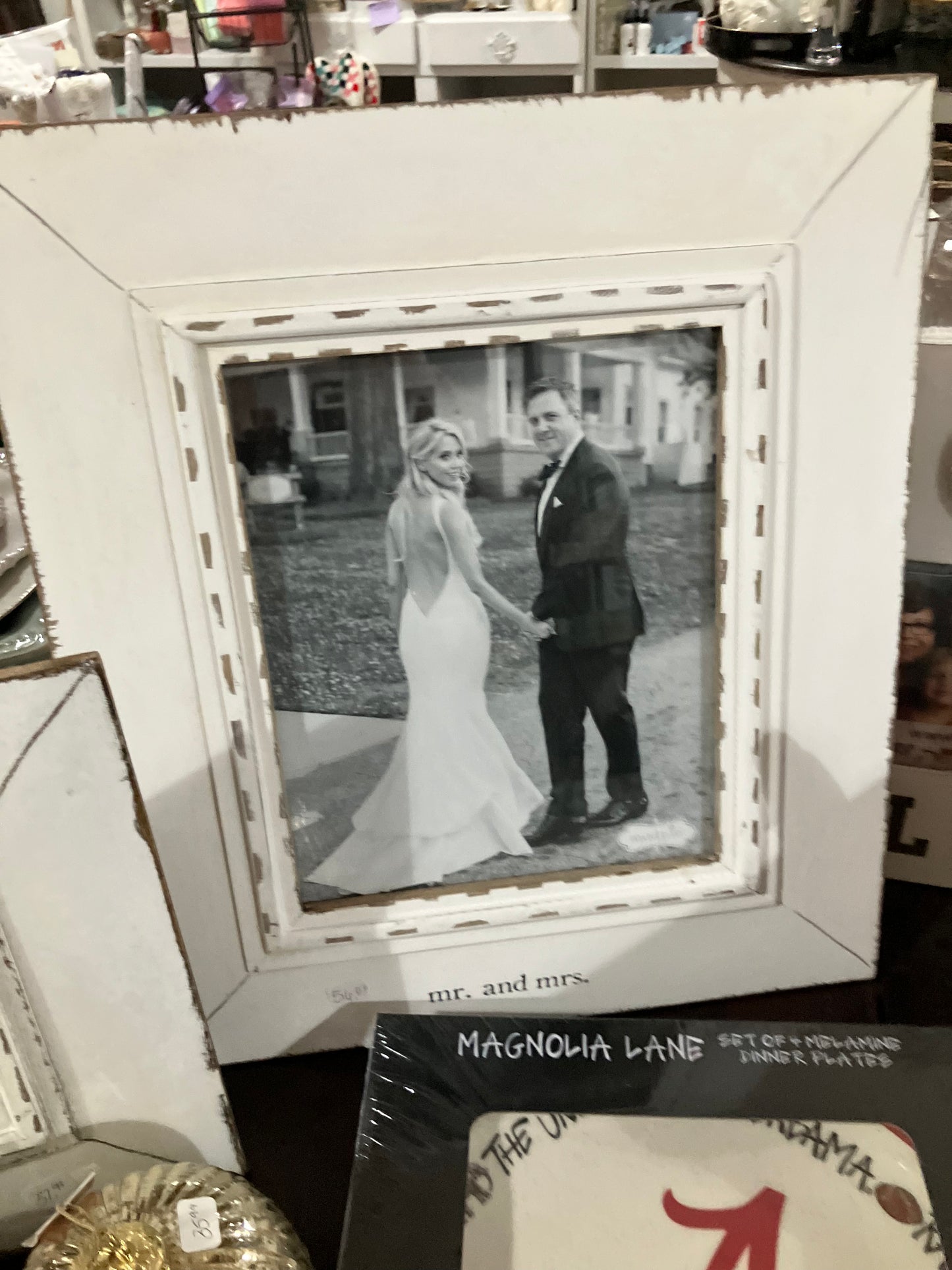 Mr. & Mrs. Frames & Sweet Grace candles- Dunavant/ Walker