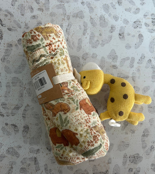 Swaddles, Blankets, Towels -Wolverton Baby