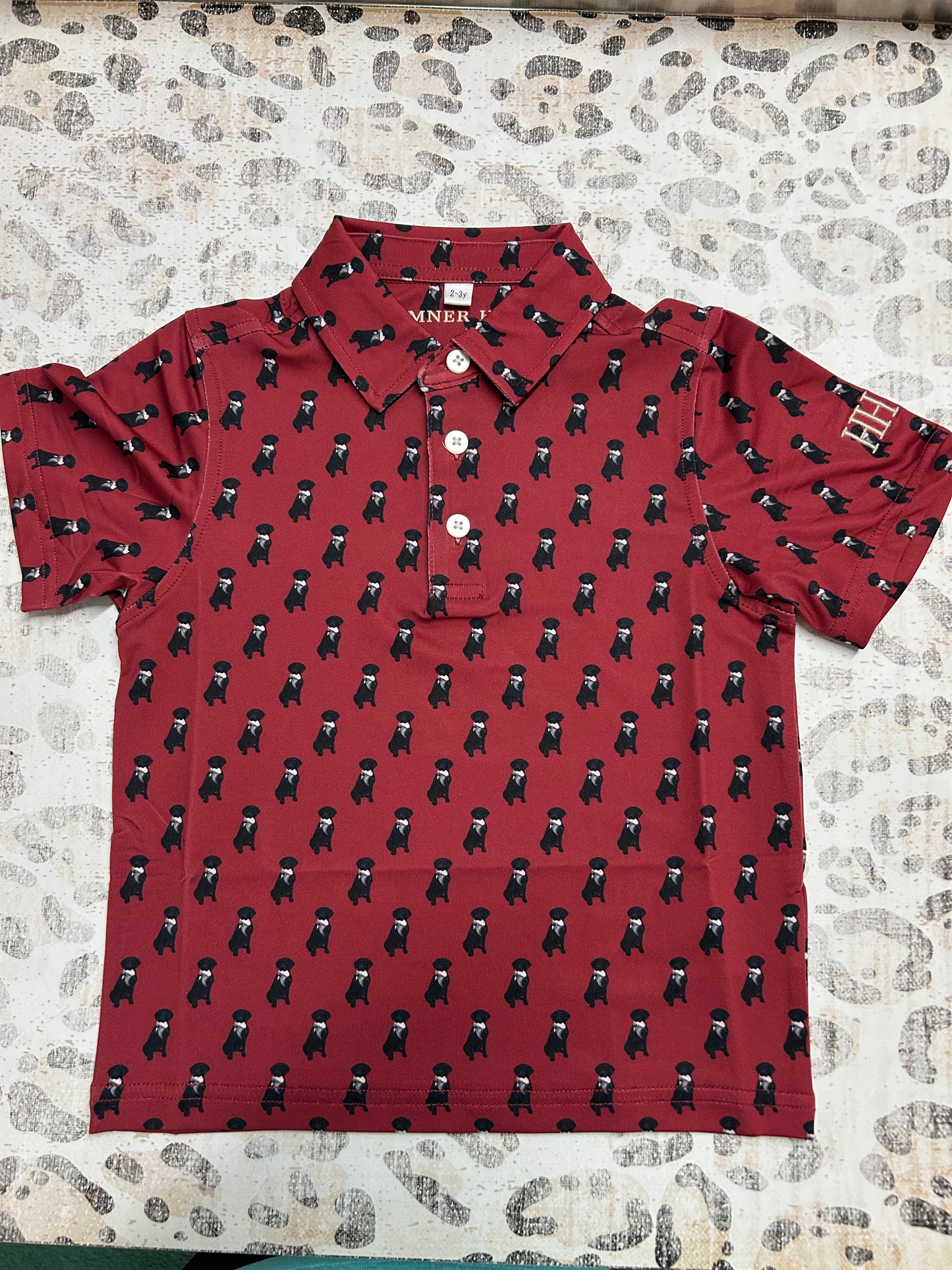 Hamner Hill Boys Duck Dog Performance Polo