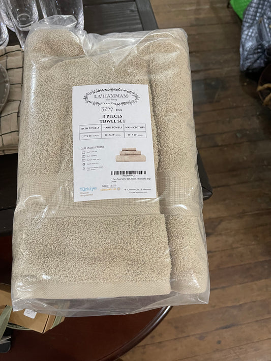 Towel set (bath, hand, & wash) - Taylor/Stough