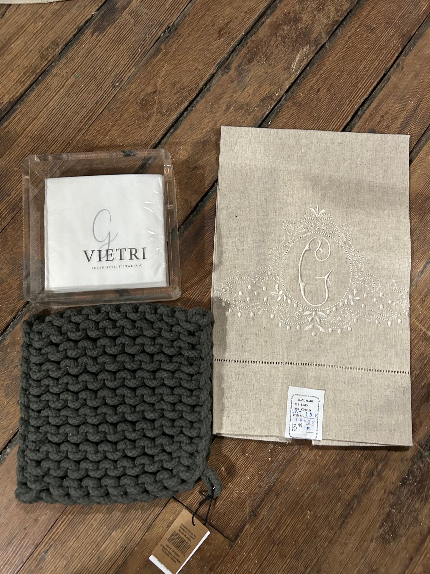 Napkins & Towels/Trivets -Gilreath/Howton