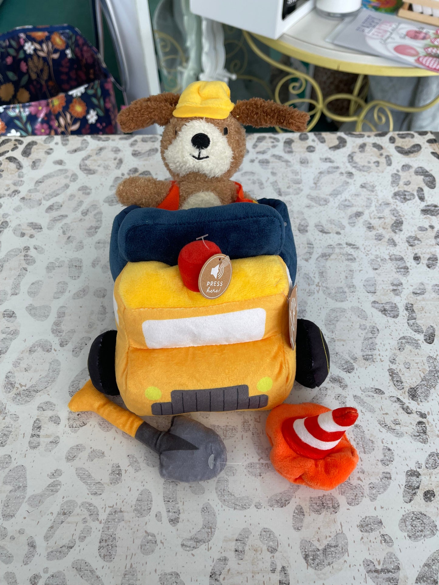 Mudpie My First Construction Plush Set