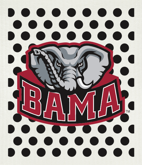 University of Alabama Swedish Cloth