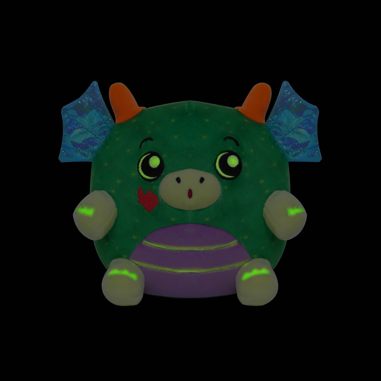 Dream Beams 12pcs assortment of soft Glow in the Dark Plush