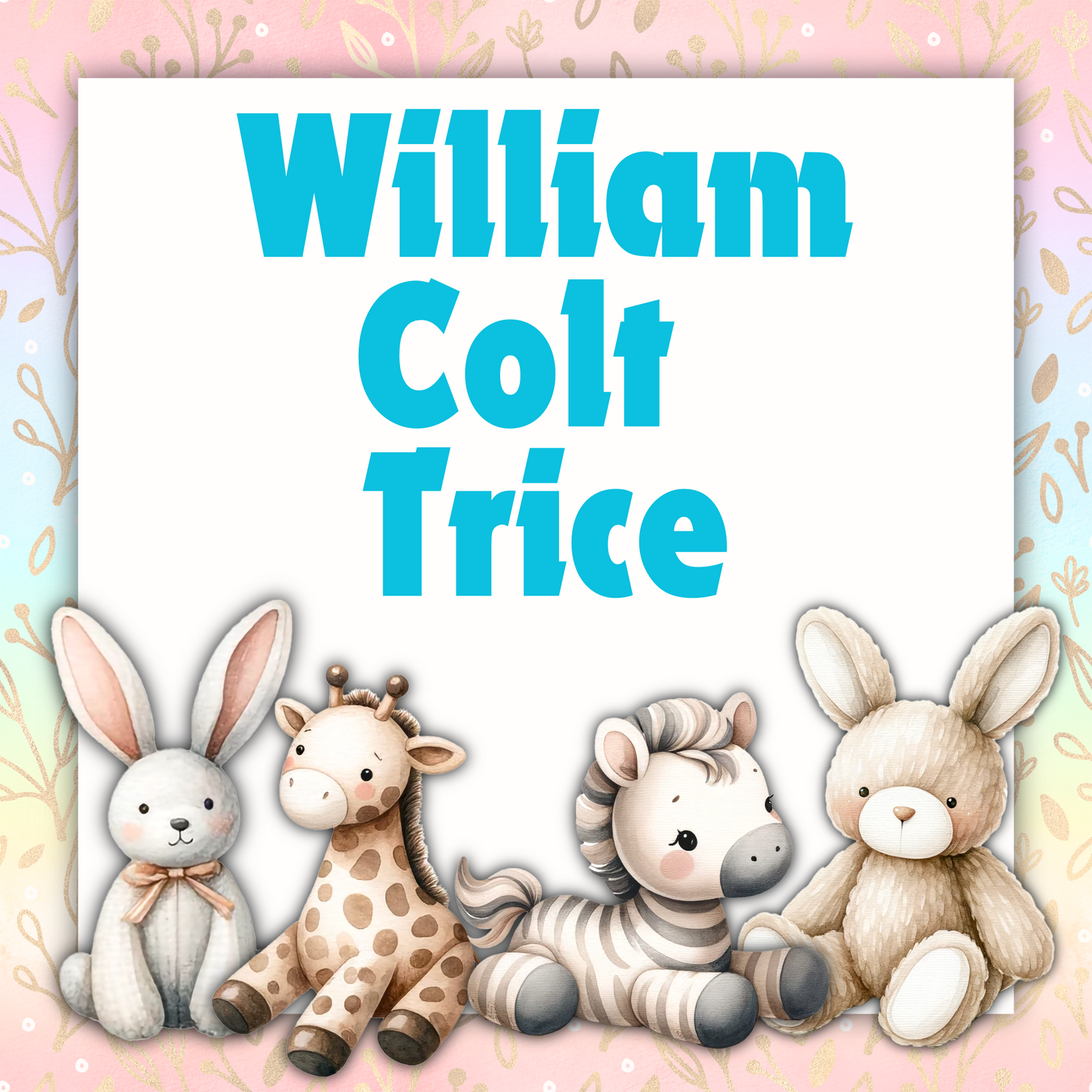 William Colt Trice -Proud Parents: Nolan & Taylor Trice