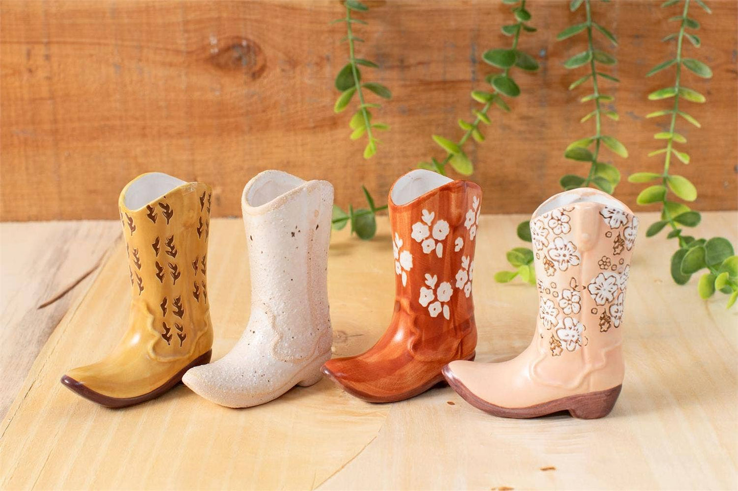 Mini Cowgirl Boots (4 Designs) (Pk/08 Ast)