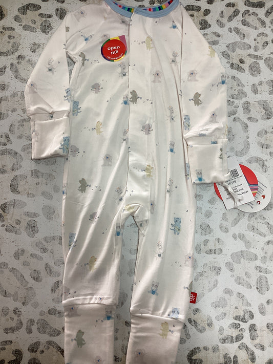 Magnetic Me Blue Baby Beats Coverall