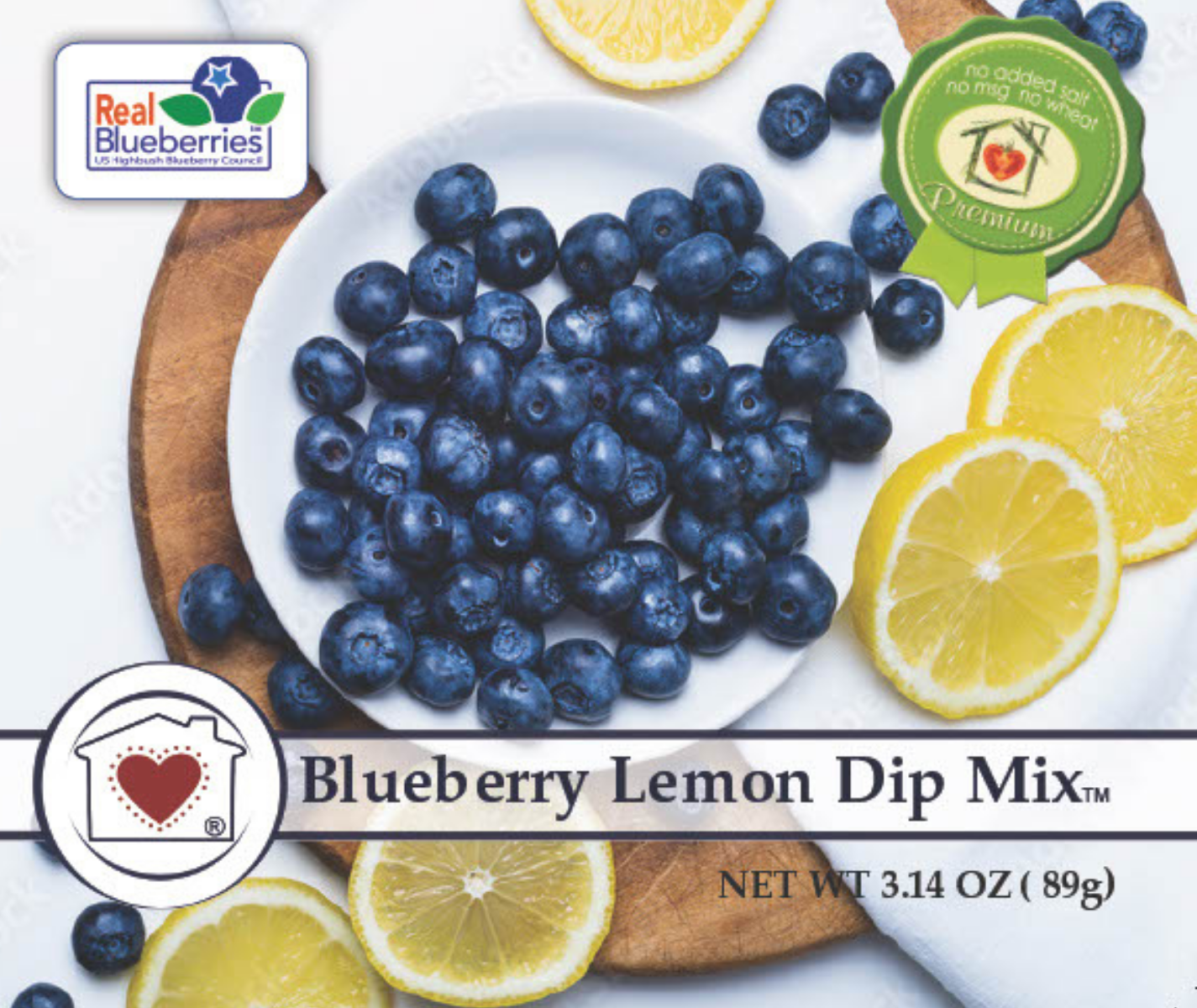 Blueberry Lemon Dip Mix- New & Improved Recipe