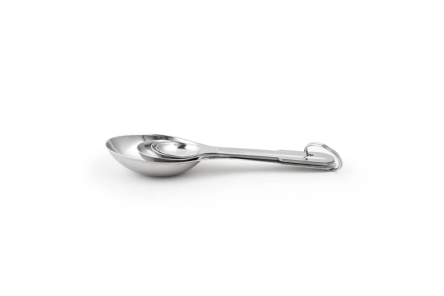 Fox Run Measuring Spoon Set, Stainless Steel, 5.25" x 1.75"
