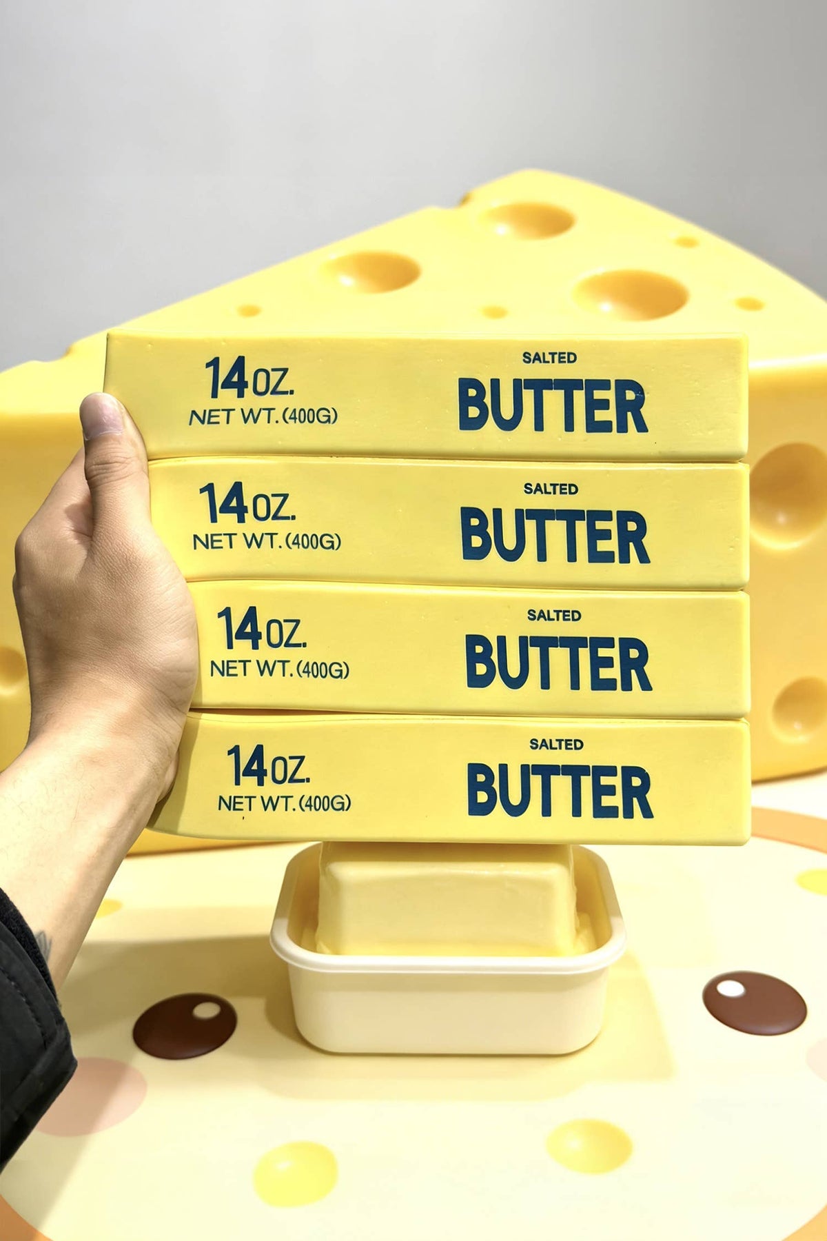 Slow Rising Stress Relief Sensory Butter Sticker Squishy