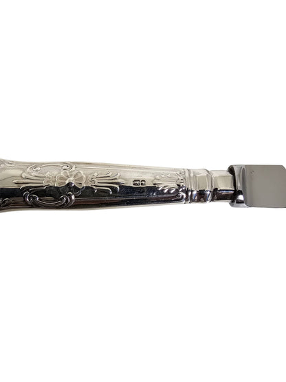 English Sterling Handle Letter Opener/Stainless Blade.