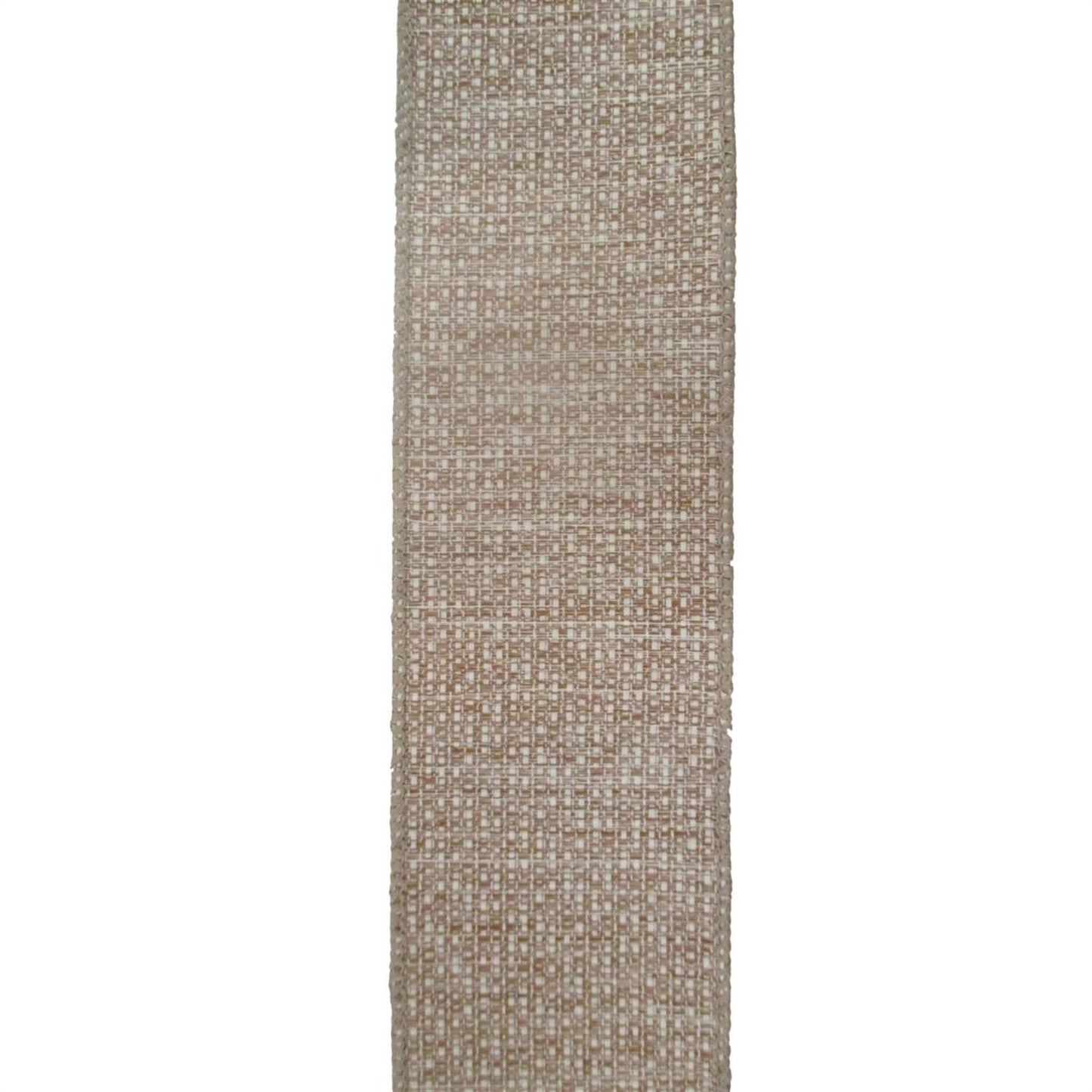 Natural Faux Burlap Ribbon