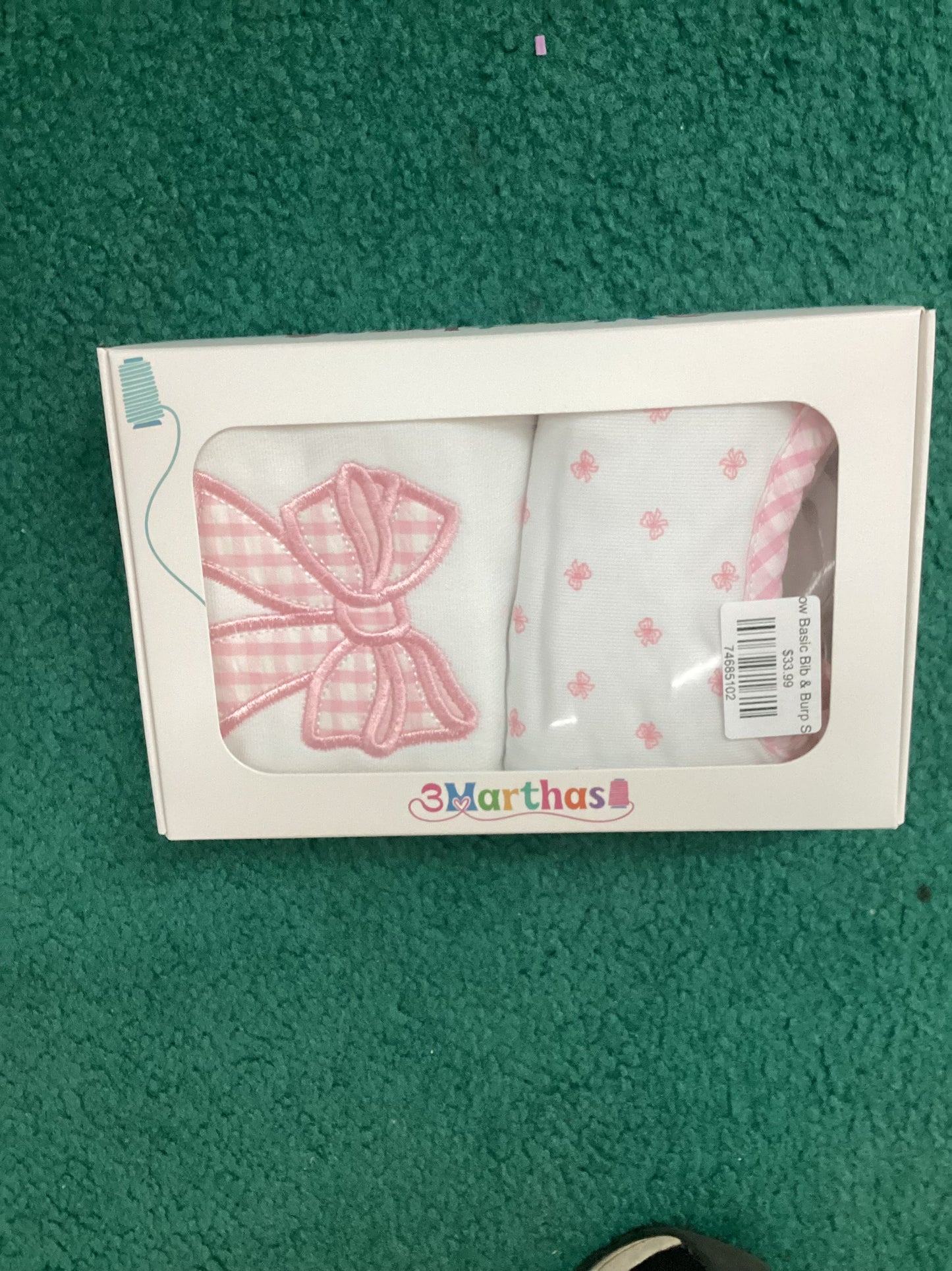 Bibs,burps, Paci and Teethers-Caine