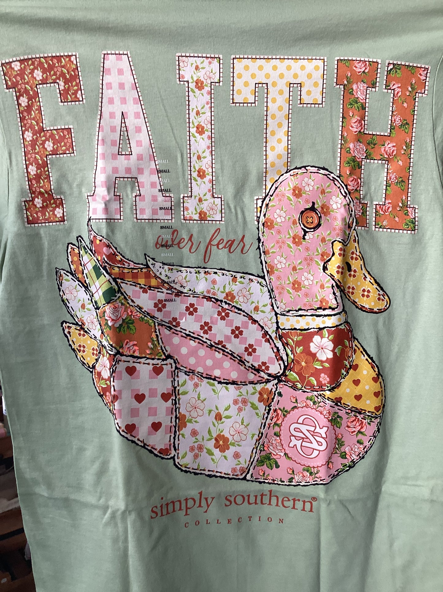 Simply Southern Faith Fern Green Shirt