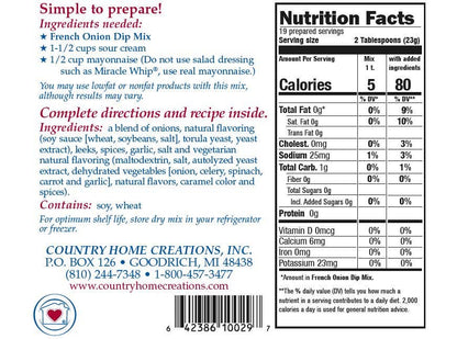 French Onion Dip Mix