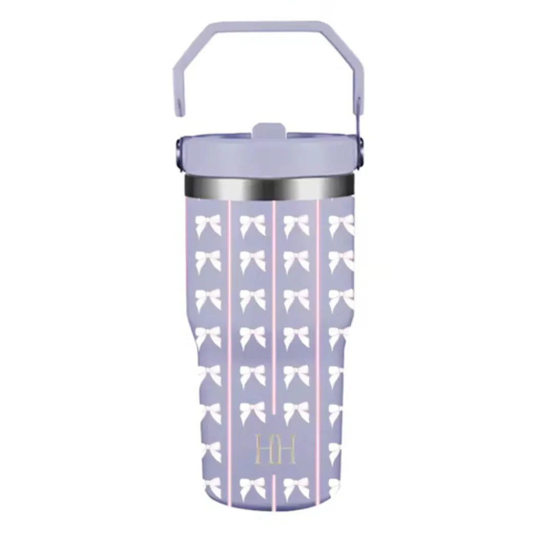 Hamner Hill Striped Purple Bow Collection - Thumbnail 4