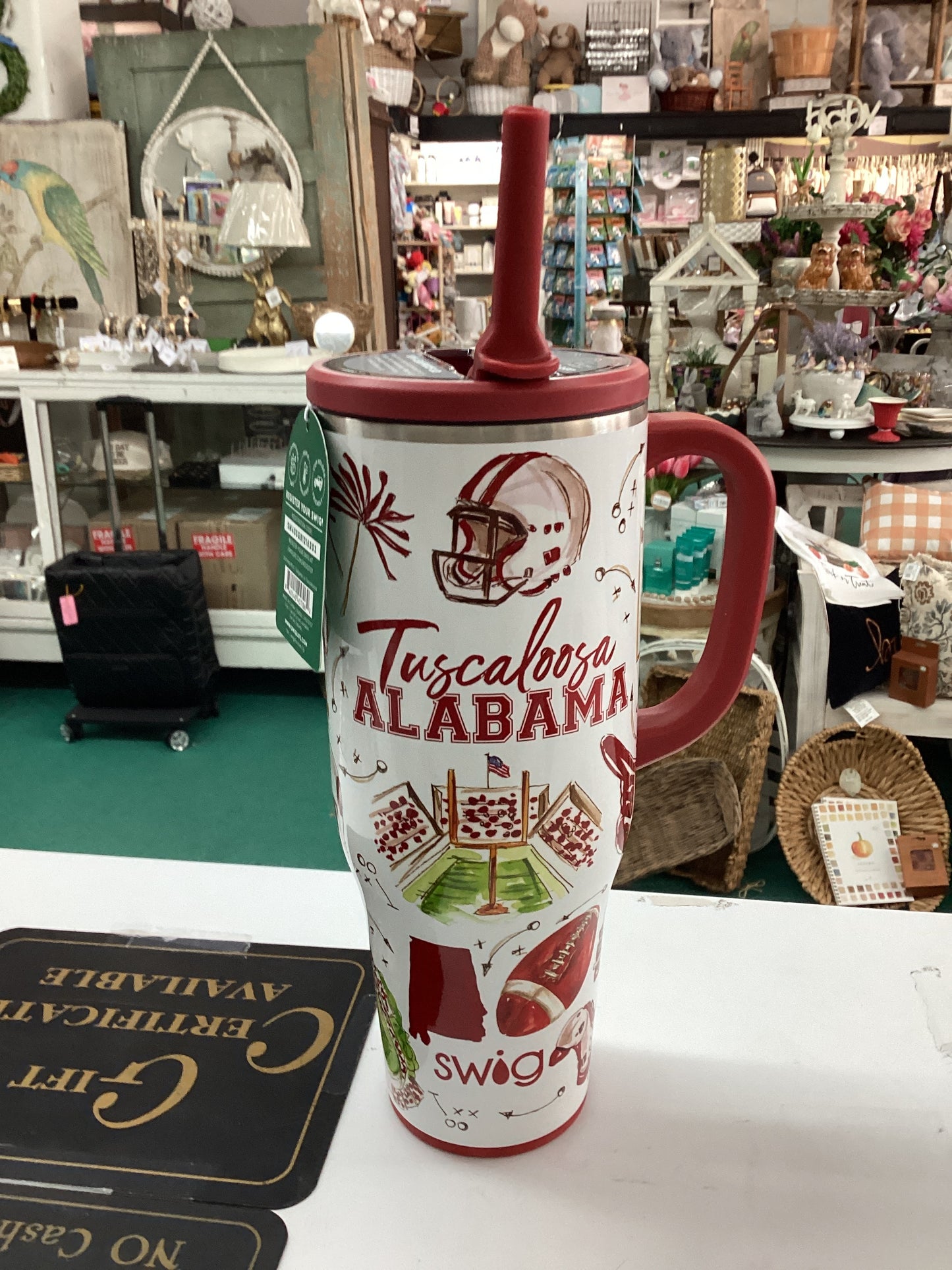 Swig Tailgates In Tuscaloosa Mega Mug 40z