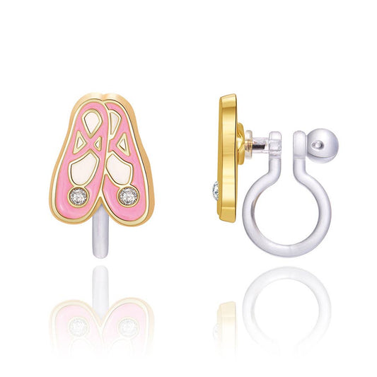 CLIP ON Cutie Earrings | Ballet Slippers