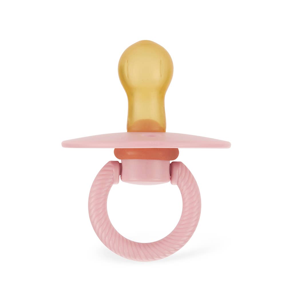 Itzy Soother™ Natural Rubber Paci Sets- Pink Bow