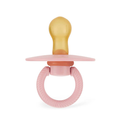 Itzy Soother™ Natural Rubber Paci Sets- Pink Bow