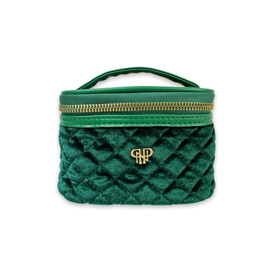 PurseN Getaway Jewelry Case - Emerald Velvet